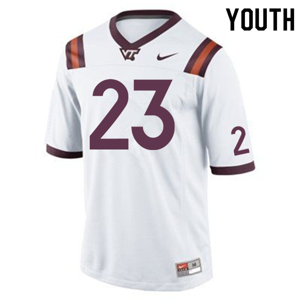 Youth #23 Rayshard Ashby Virginia Tech Hokies College Football Jerseys Sale-Maroon